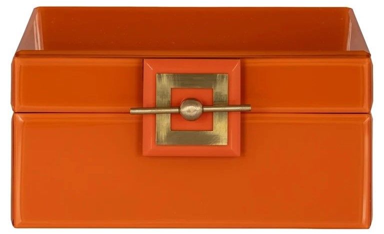 Juwelenbox Oranje Groot 212096 Bodine B21 x D21 x H10 cm