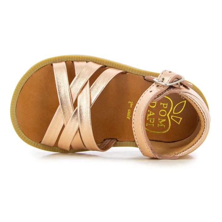 Pom d'Api Sandales Poppy Erg | Cuivre