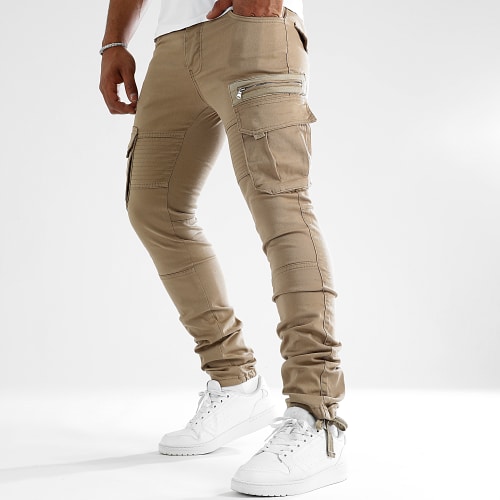 Pantalon Cargo 2979 Beige Foncé
