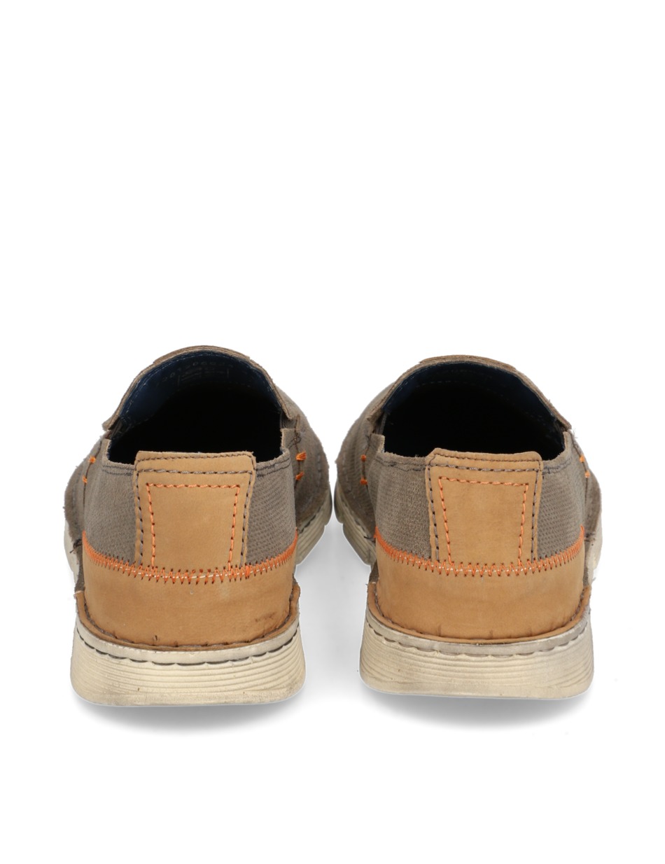 Veloursleder Slipper klassisch