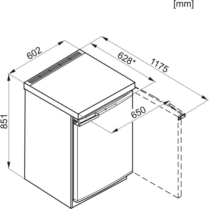 Miele Stand-Kühlschrank K 12023 S-3