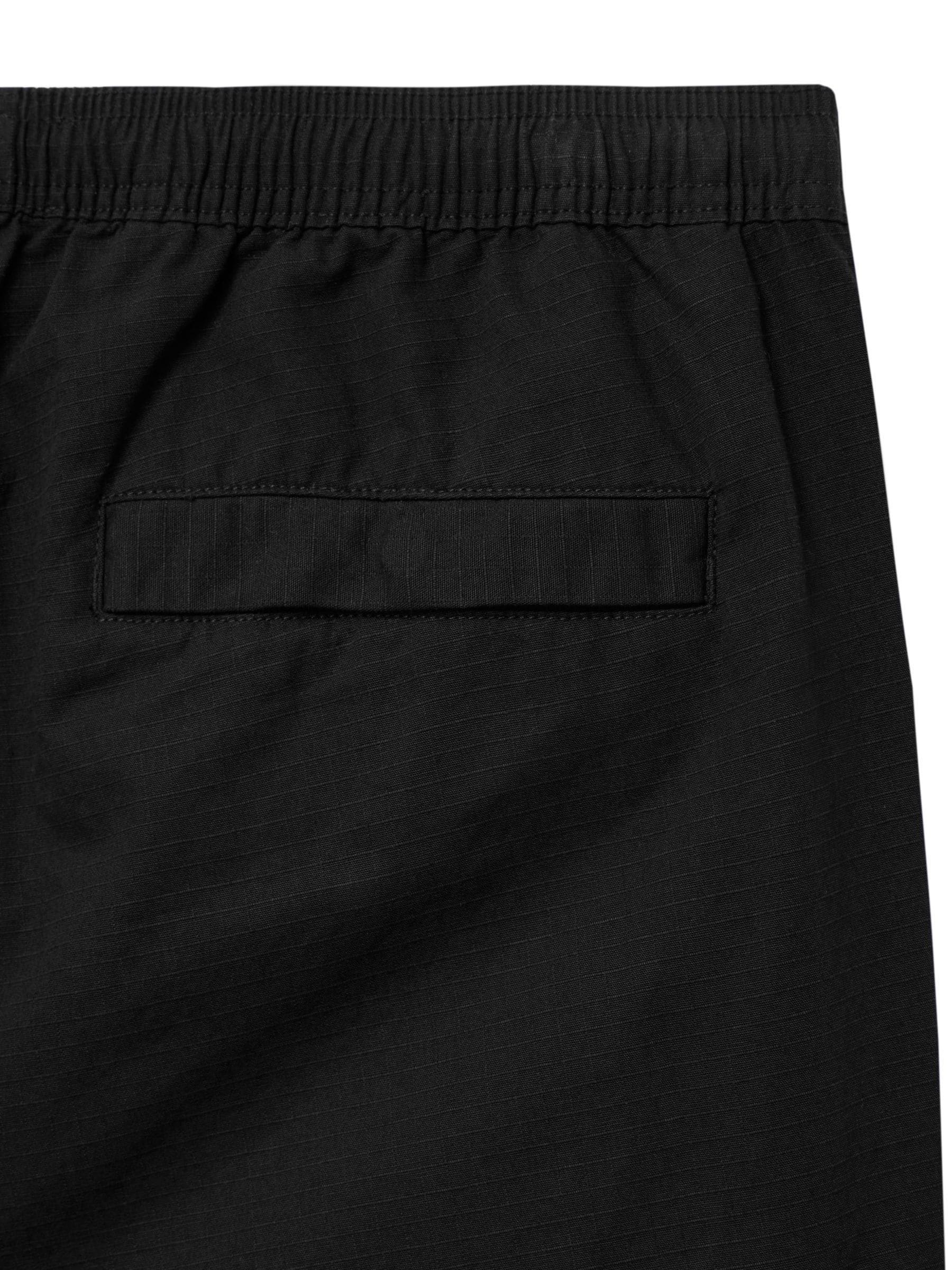 Weekend Offender Pianemo Cotton Ripstop Black Joggers