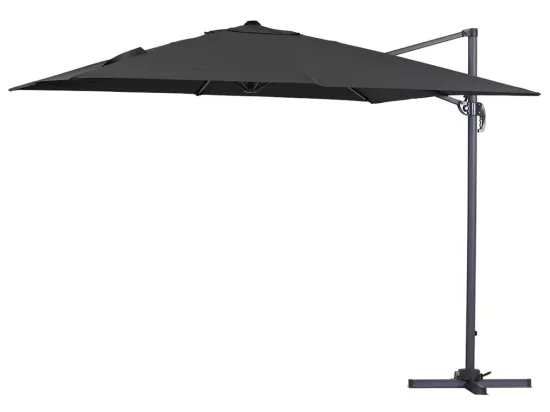 Parasol jardin déporté alu 