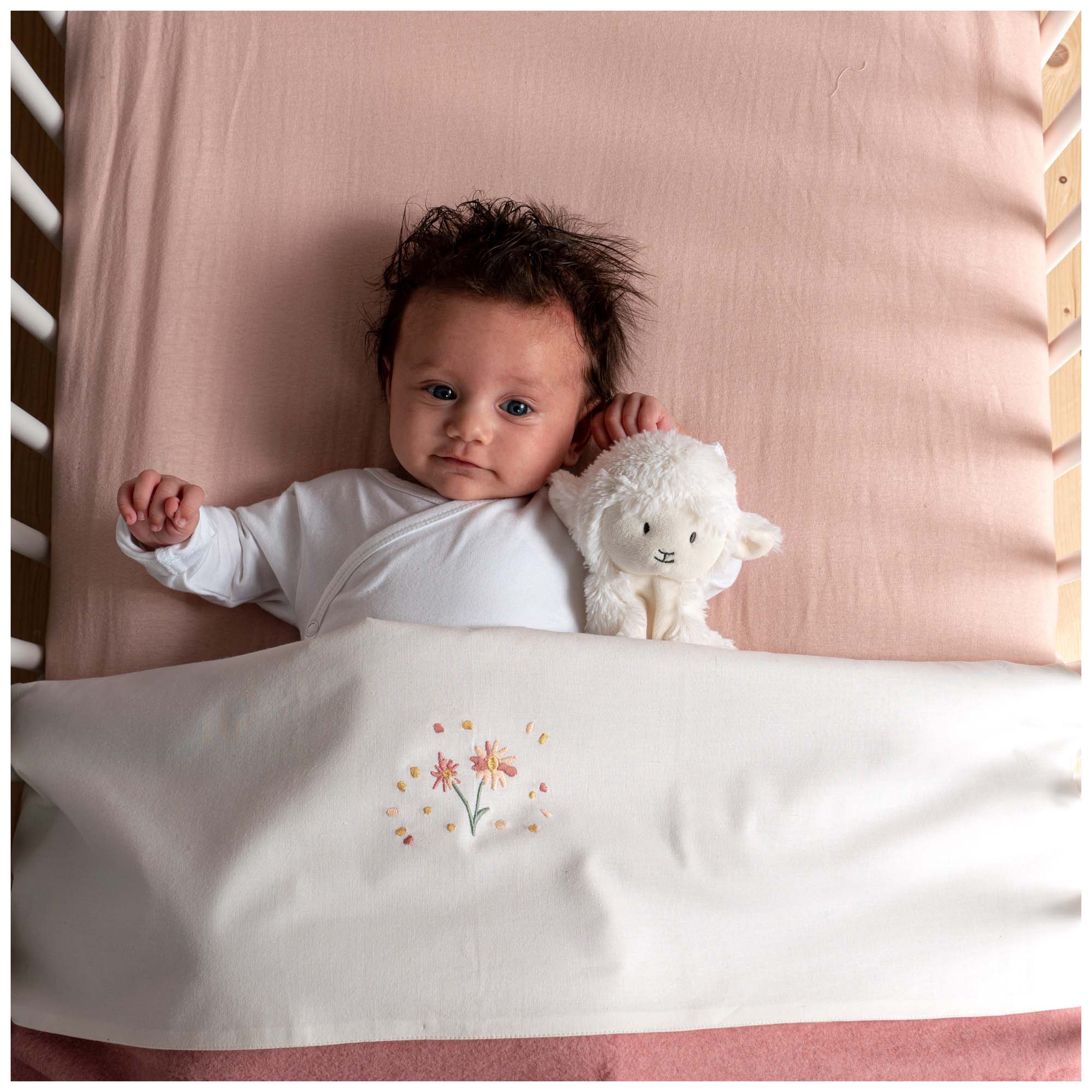 Prénatal wieg hoeslaken roze kopen? - shop online - Prénatal