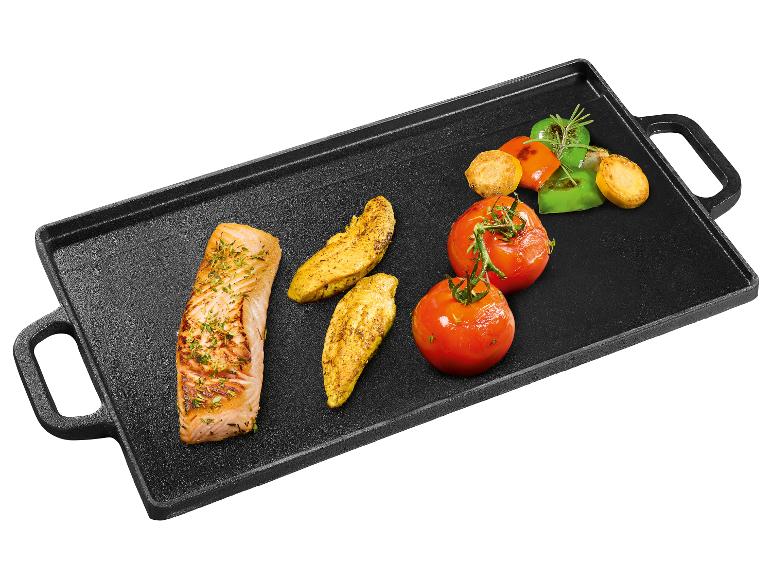 Gietijzeren BBQ plaat of pan