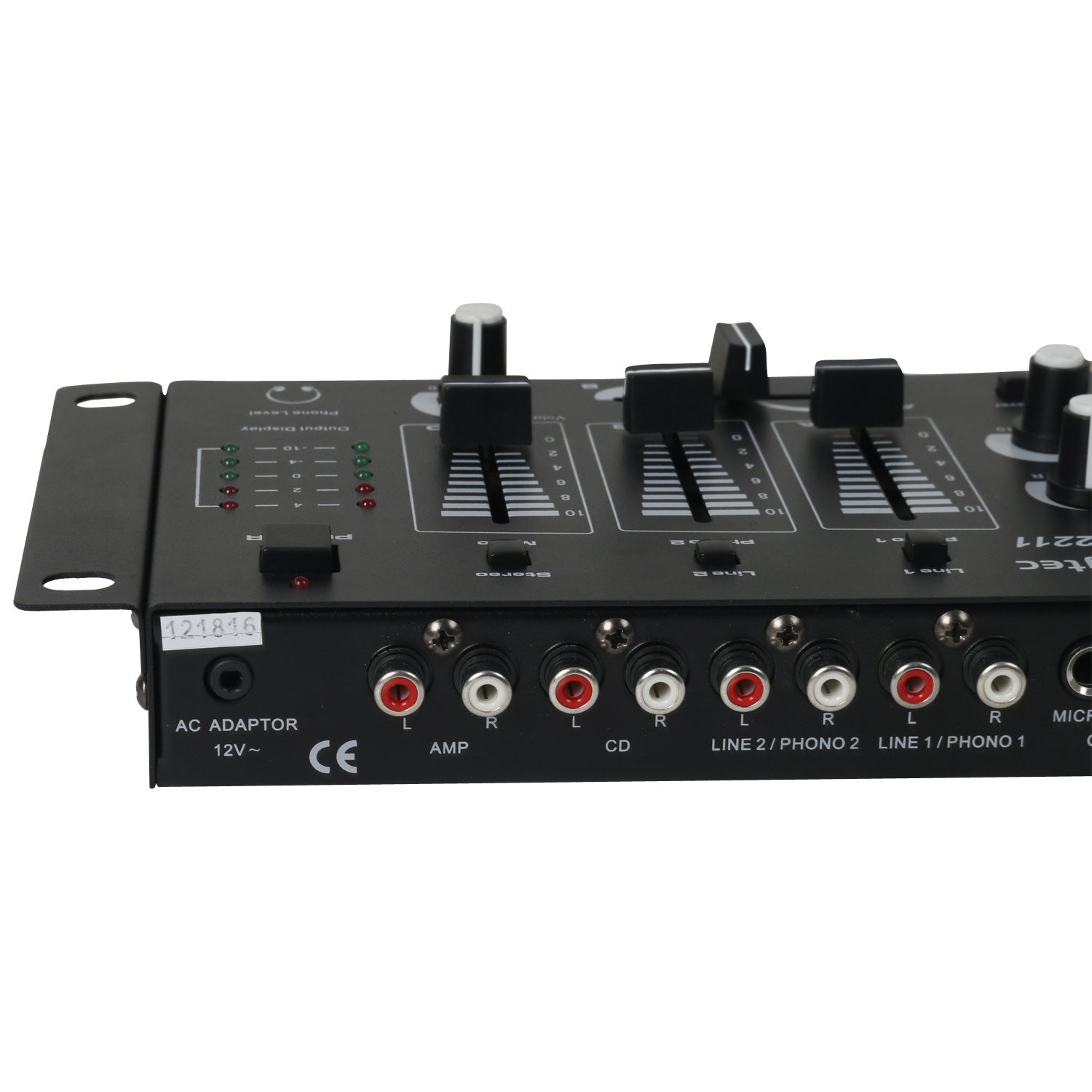 Skytec STM-2211 3-kanaals mengpaneel zwart
