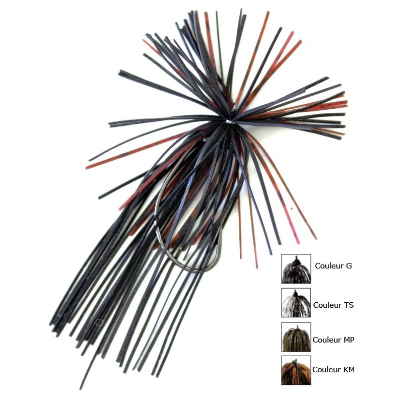 Hamecon Jig Ryugi Rubber Shot Offsetter - Par 2