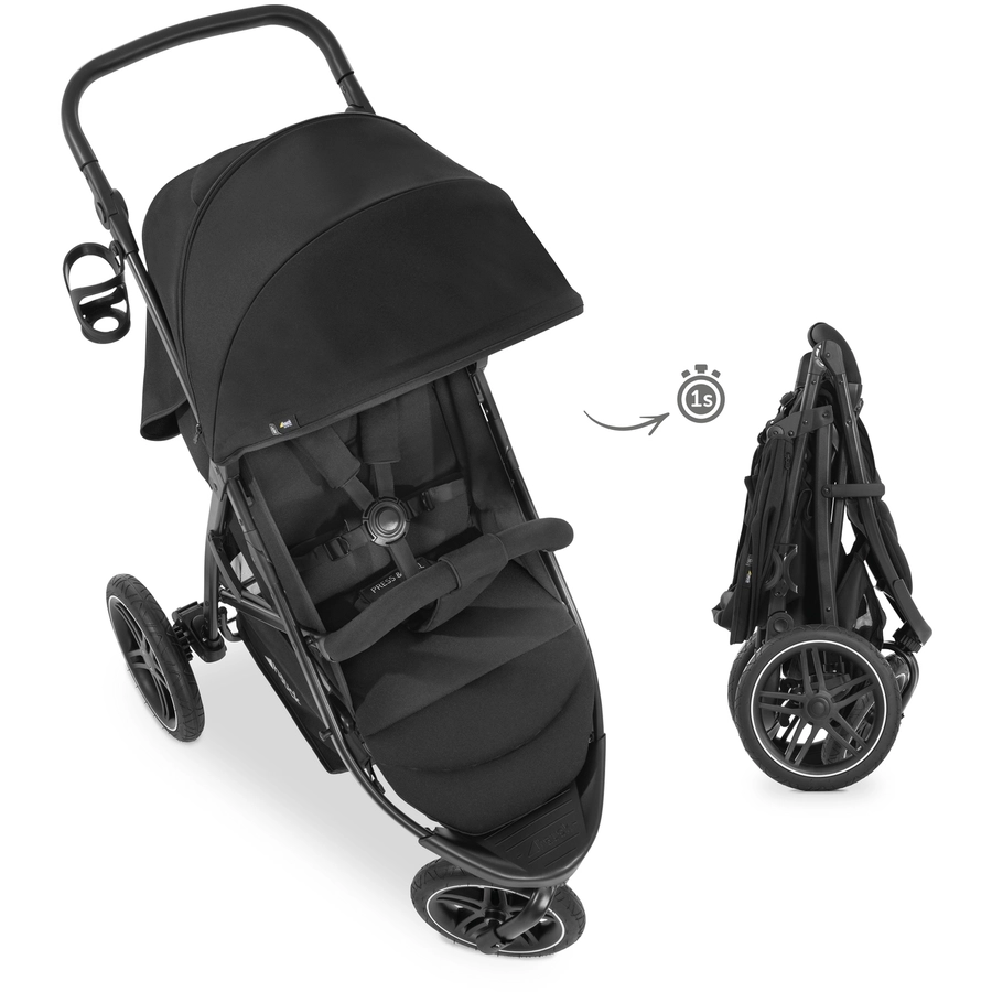 hauck Buggy Rapid 3R Black
