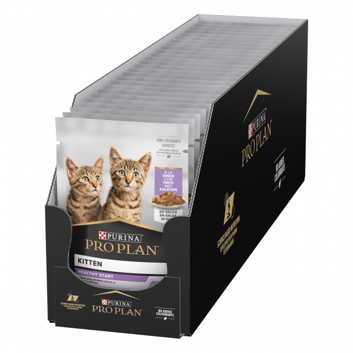 PRO PLAN Healthy Start Kitten en sauce à la Dinde - Pâtée pour chaton