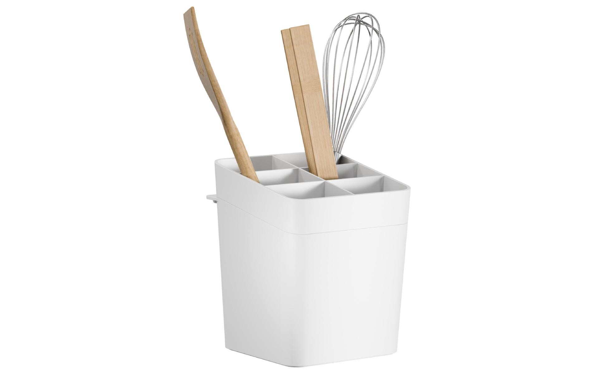 Utensilienhalter Set WeissSelbstklebender Utensilienhalter