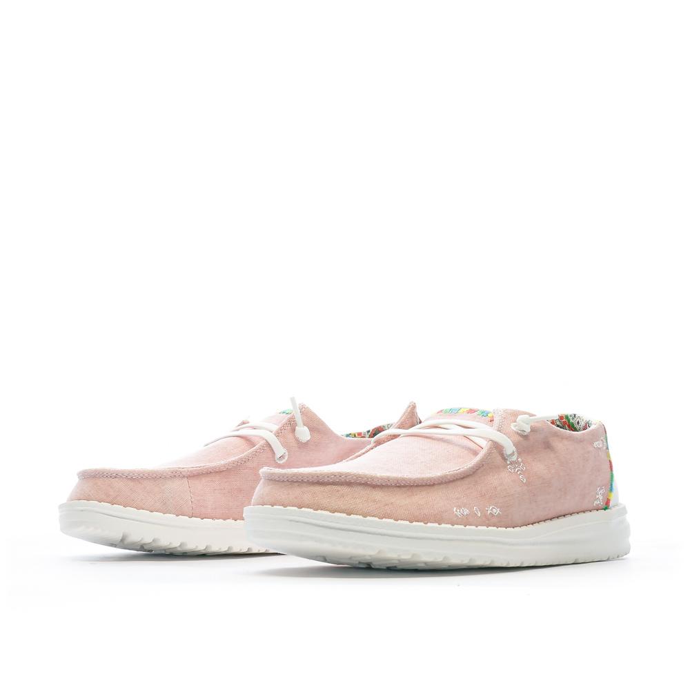 Hey Dude Chaussures Rose Femme Hey Dude Wendy Boho