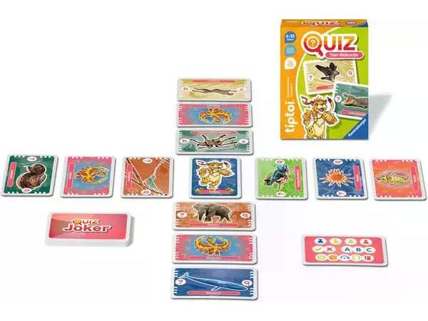 tiptoi Spiel Quiz Tier-Rekorde Interaktives Lernspiel
