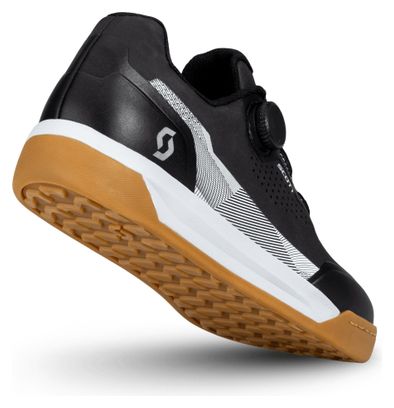 Chaussures Pédales Plates Homme Scott Volt Evo Flat Boa Noir/Blanc