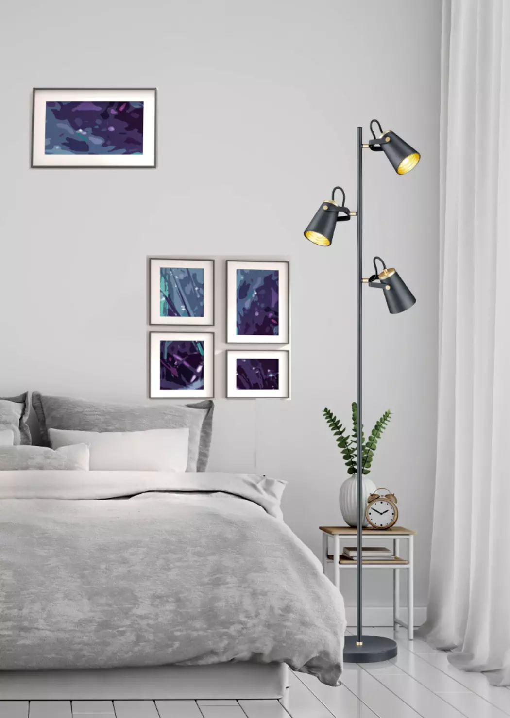 Stehlampe Edward