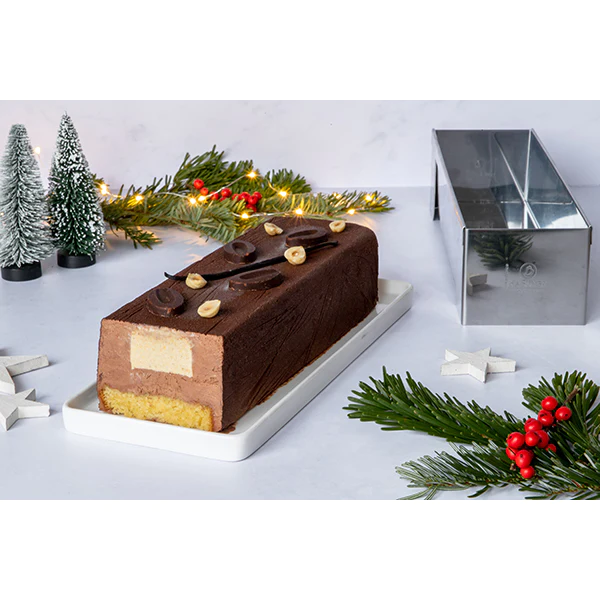 Gouttière démontable en inox 30 x 8 cm De Buyer