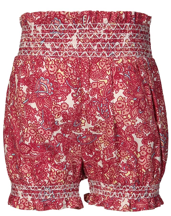 Shorts TINY PAISLEY in bordeauxviolett