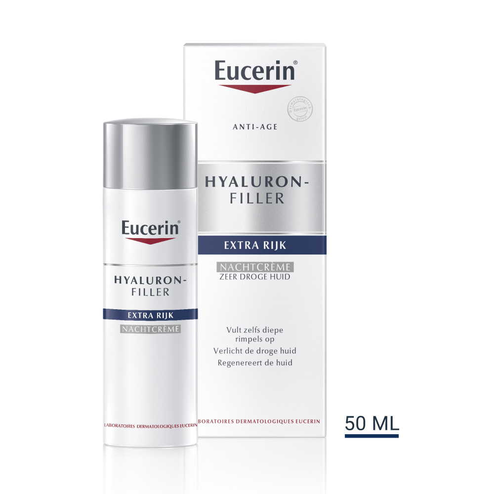 Eucerin Hyaluron-Filler Nachtcréme Extra Rijk50 ml
