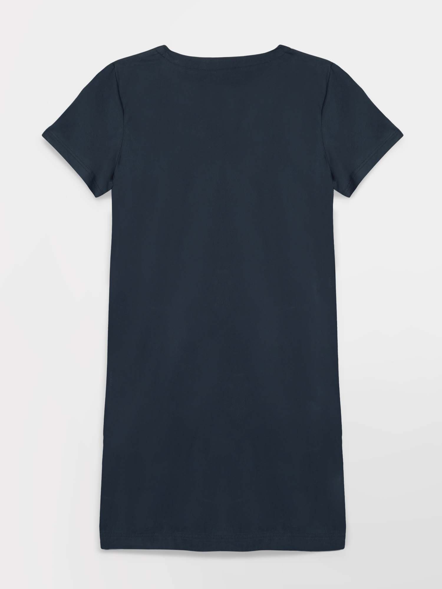 Robe Femme Coupe Droite Matière Stretch Marine