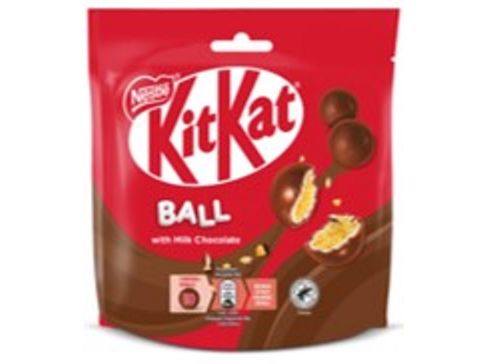 CHOCOLATE KITKAT BALL LEITE 140G