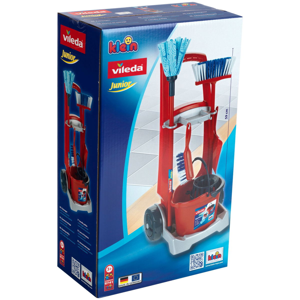 klein toysklein toys   Vileda Besenwagen