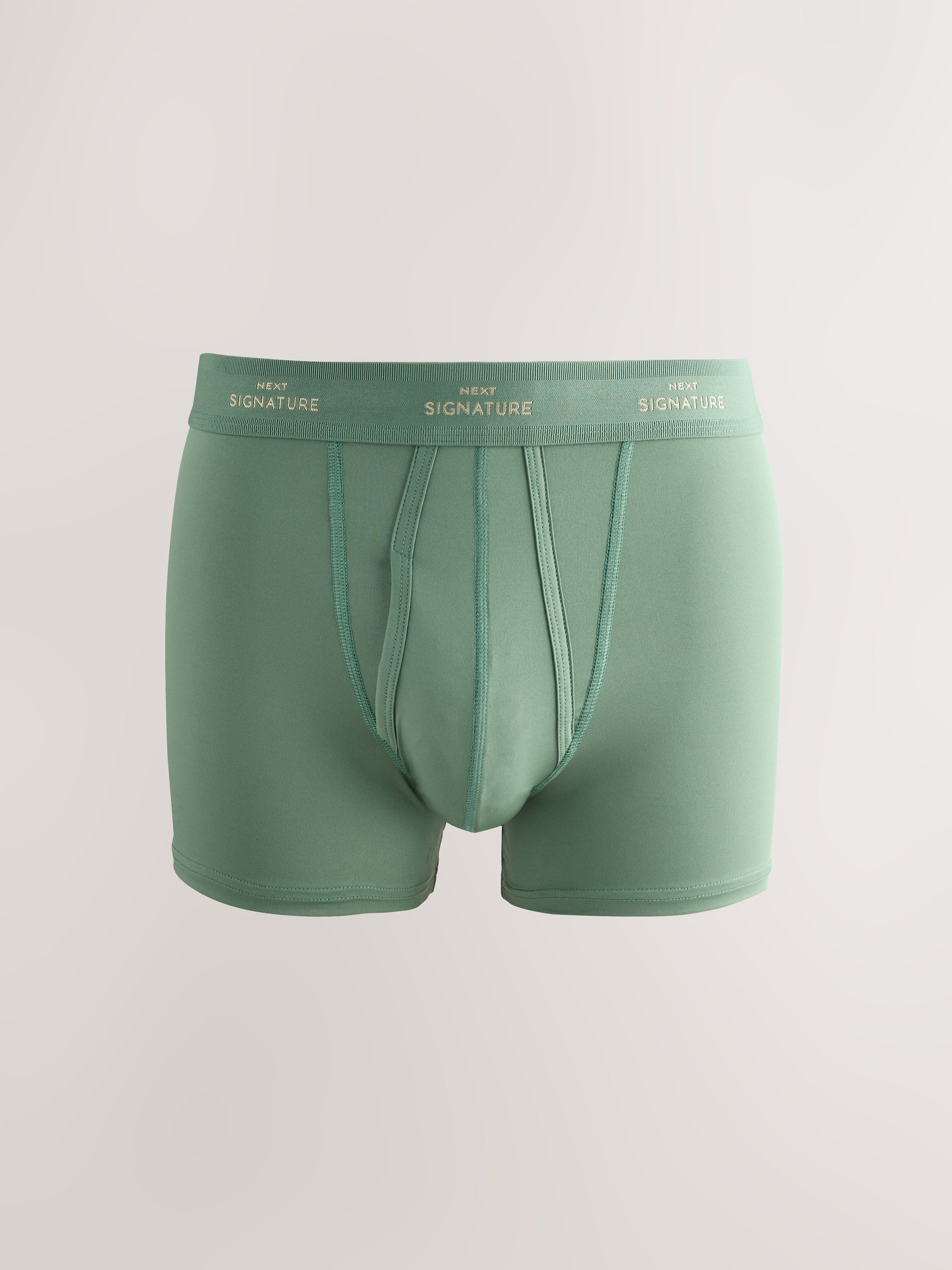 Blauw/groen/neutraal - Verpakking van 4 - Signature boxershorts