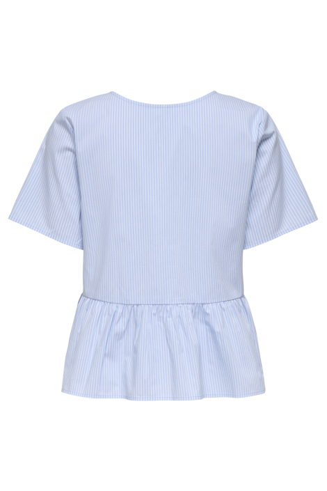 Jacqueline de Yong blauwe dames blouse