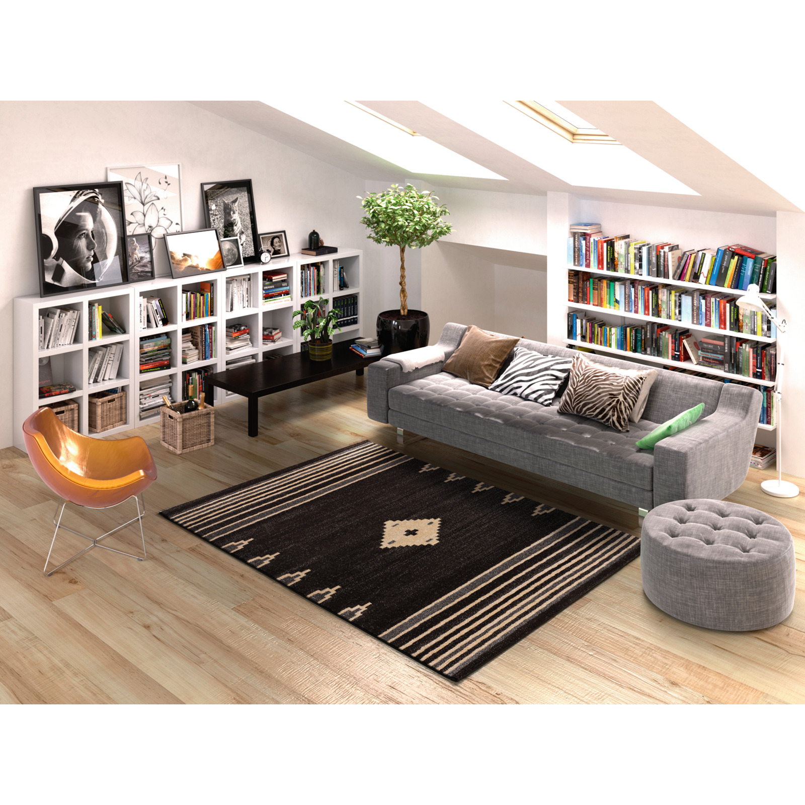 Teppich New York, Floor 202 160 x 1 x 230 cm, 160x230cm