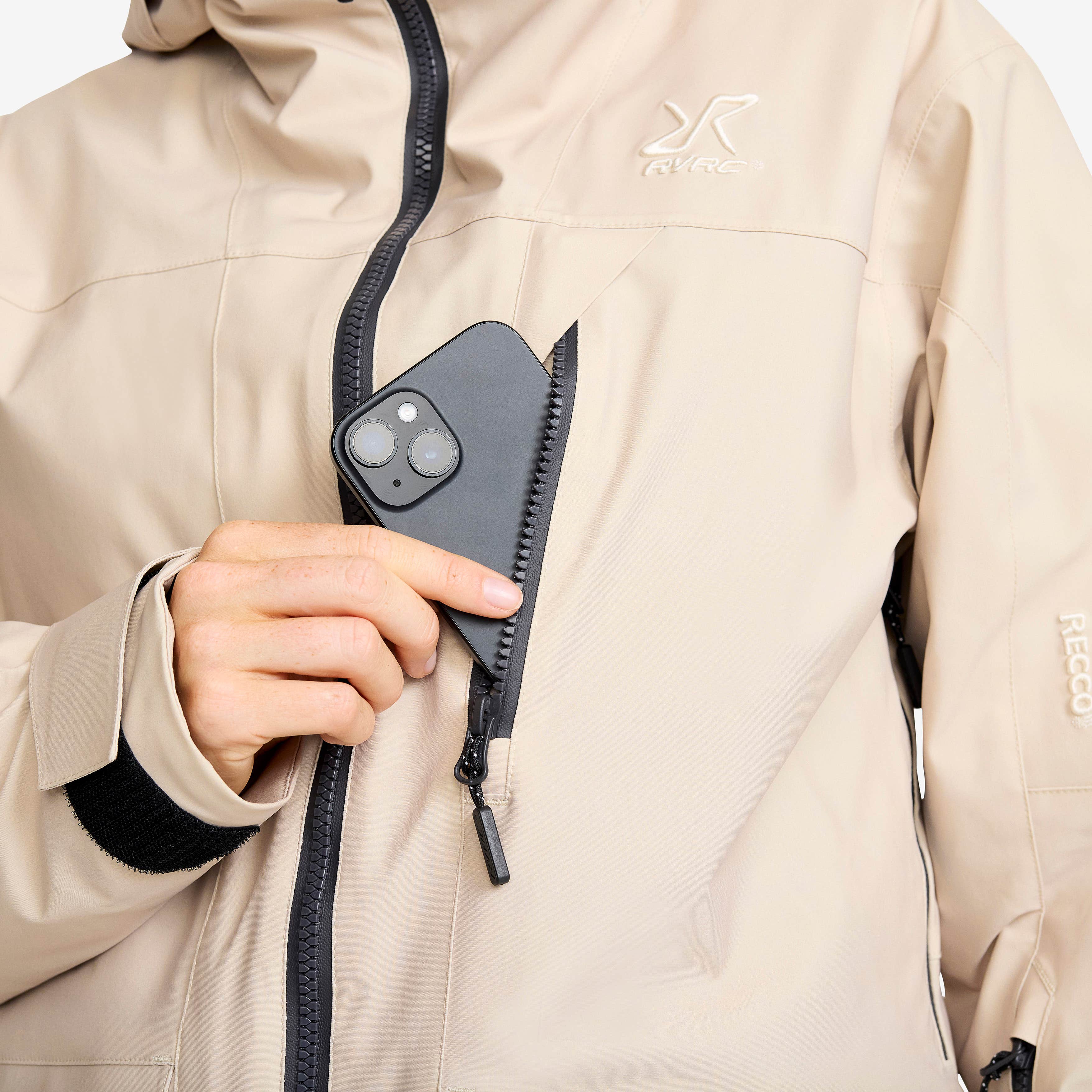 Halo 2L Insulated Ski Jacket Dame Peyote