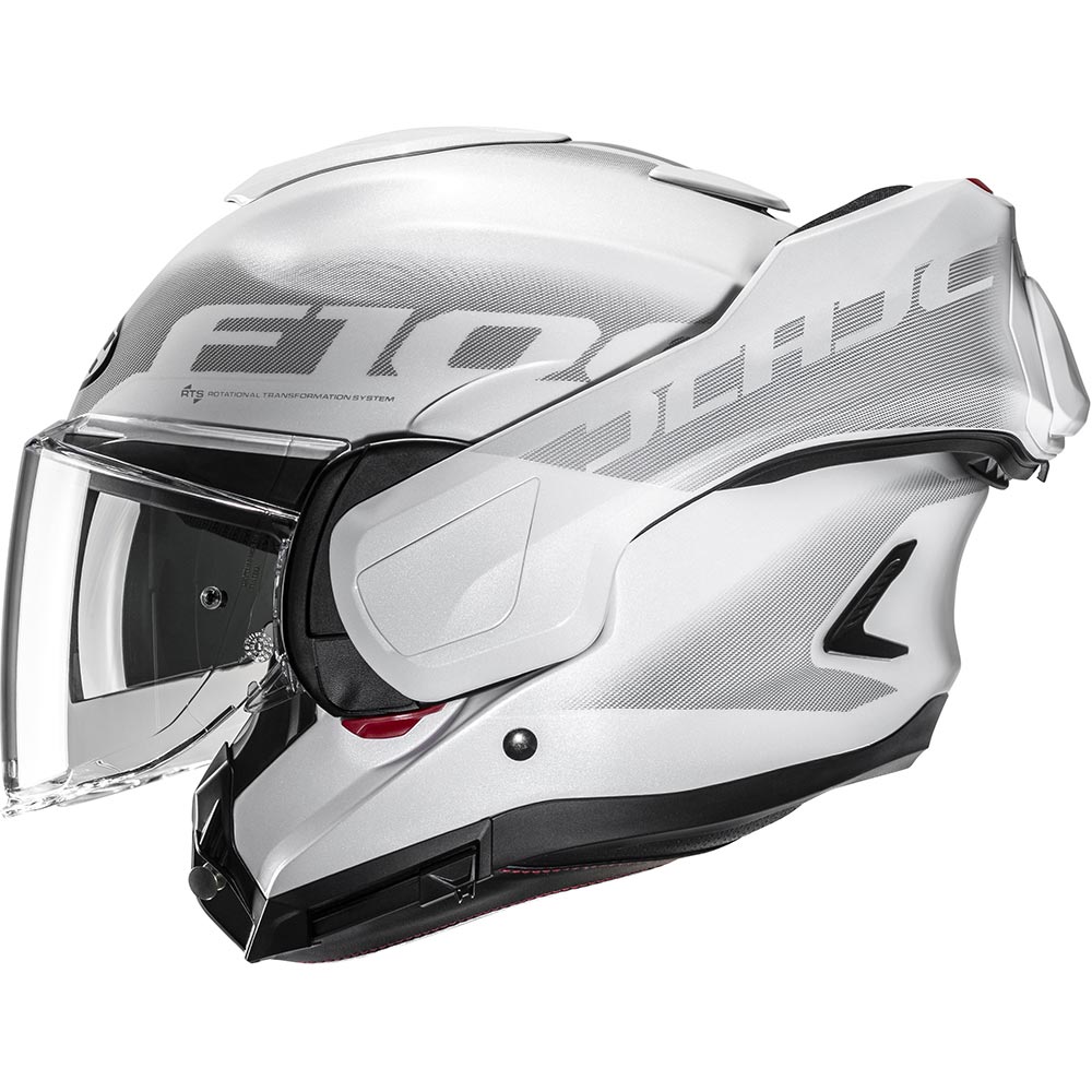 HJC - Casque F100 Hetal MC10 / Blanc / Gris Clair