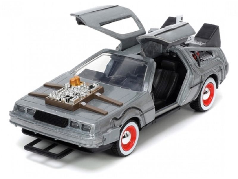 Jada Toys Time Machine Back to the Future 3 1:32 Zeitmaschine Modellauto aus Back to the Future 3