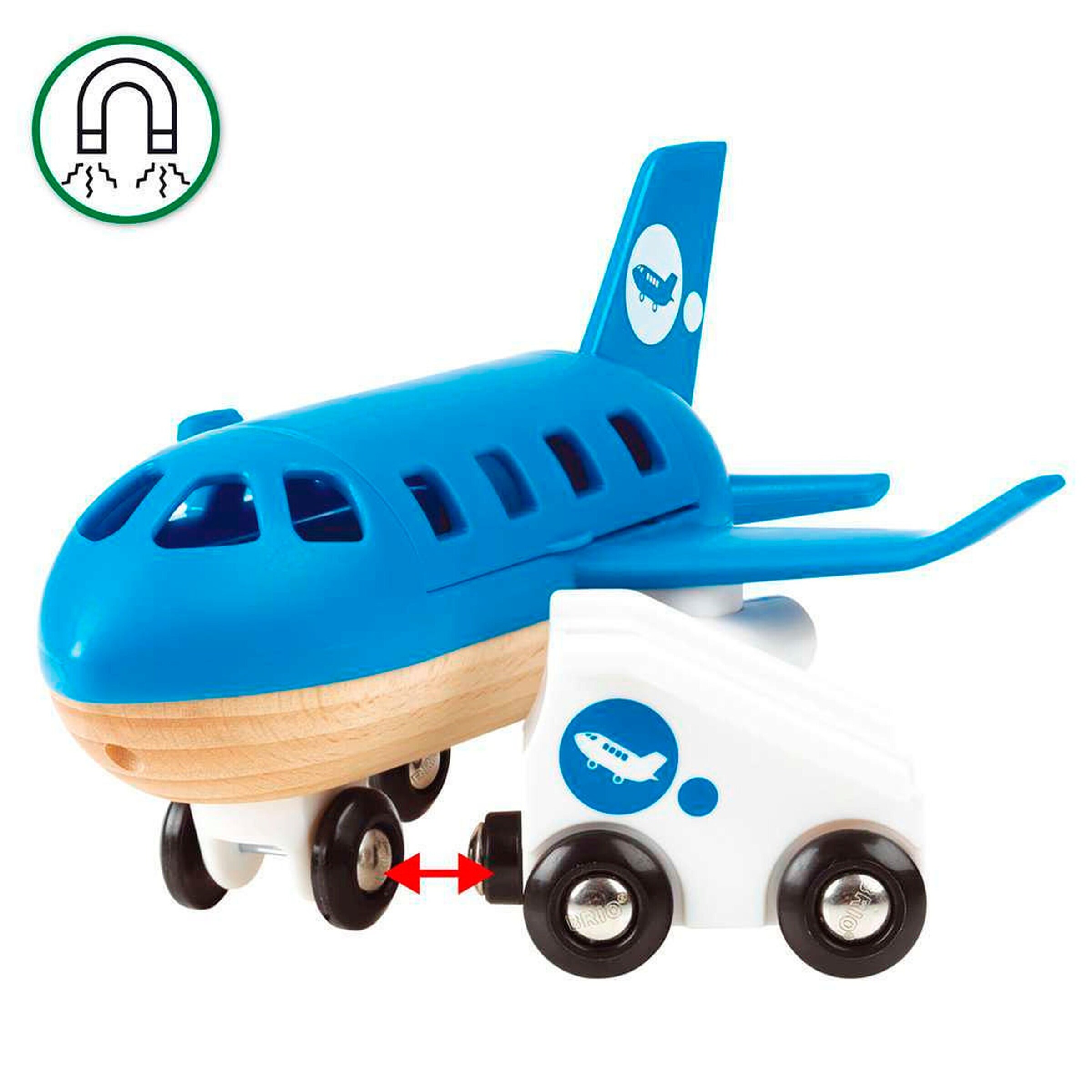 BRIO Blaues Flugzeug