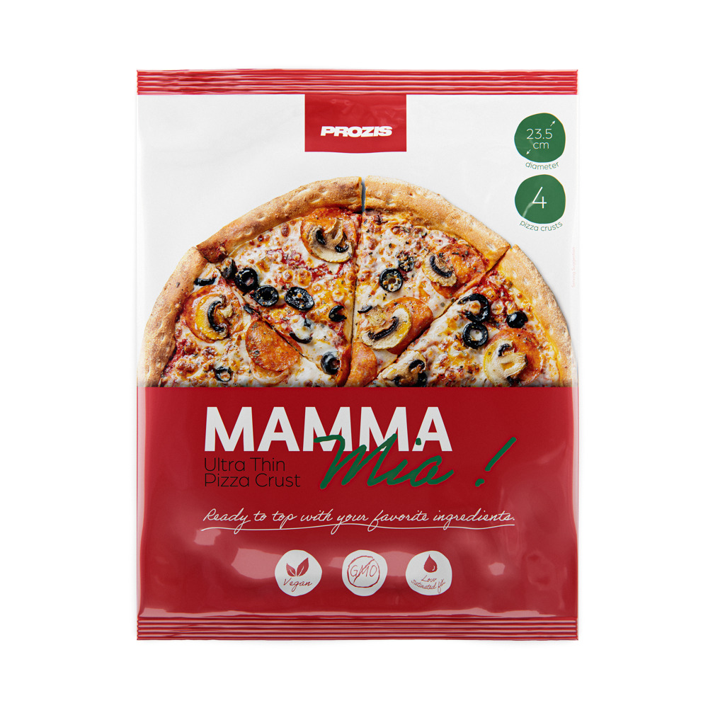 BASES PIZZA PROZIS SUPER FINAS 320G (4X80G)