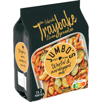 Jumbo's Traybake Wortel & Aardappel Mix 450 g