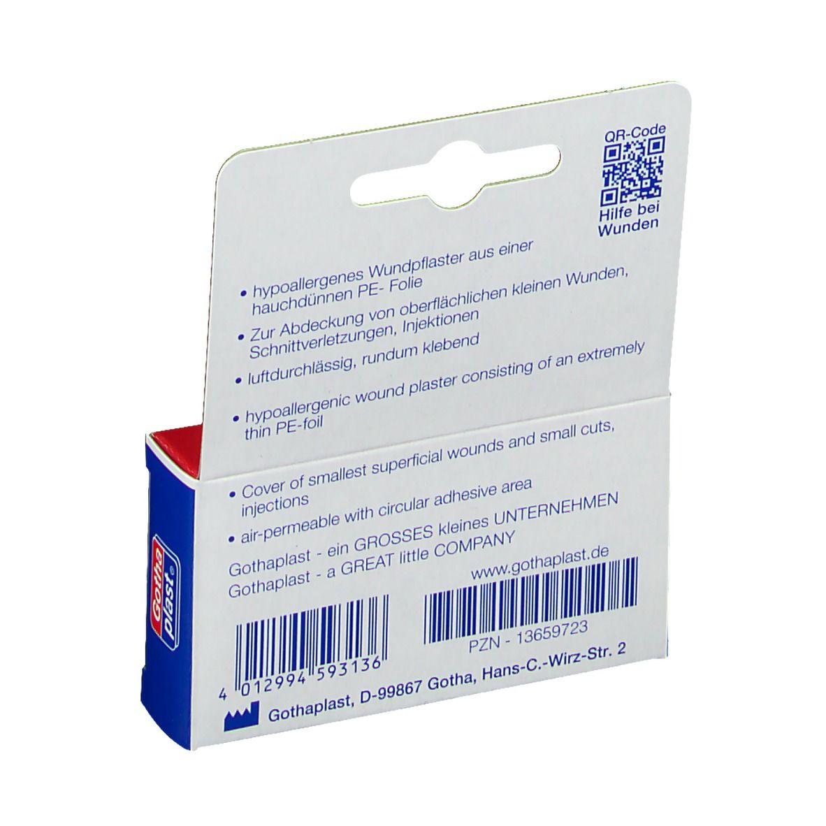 Gothaplast® Wundpflaster 22 mm transparent