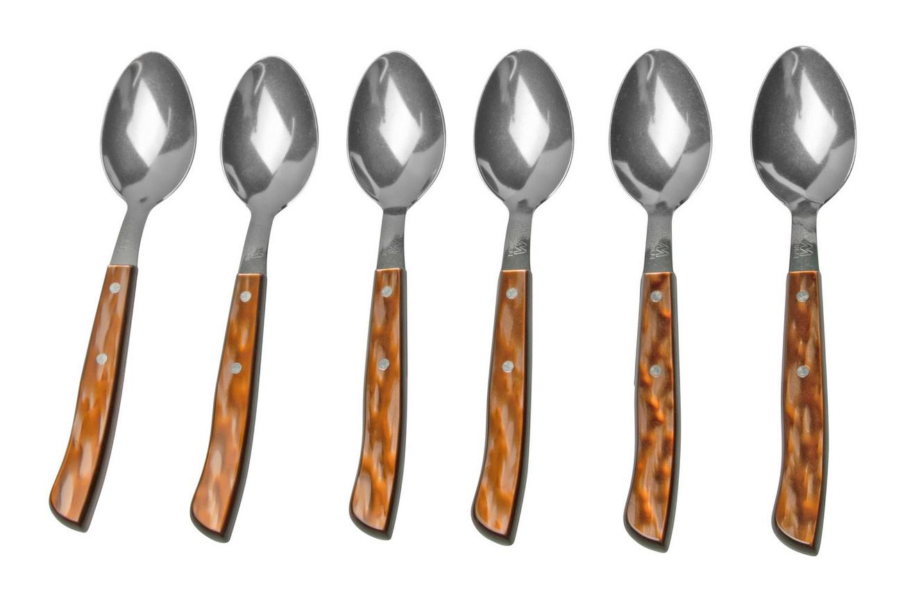MAM Iberico Brown 14035-S, set van 6 eetlepels