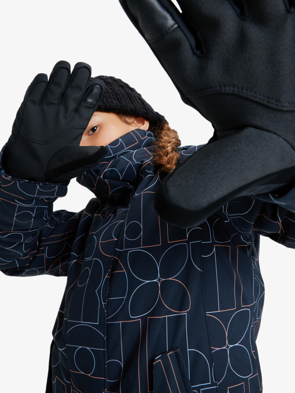 Roxy Jetty 10K Veste de snow technique Noir Fille 8-16 ans