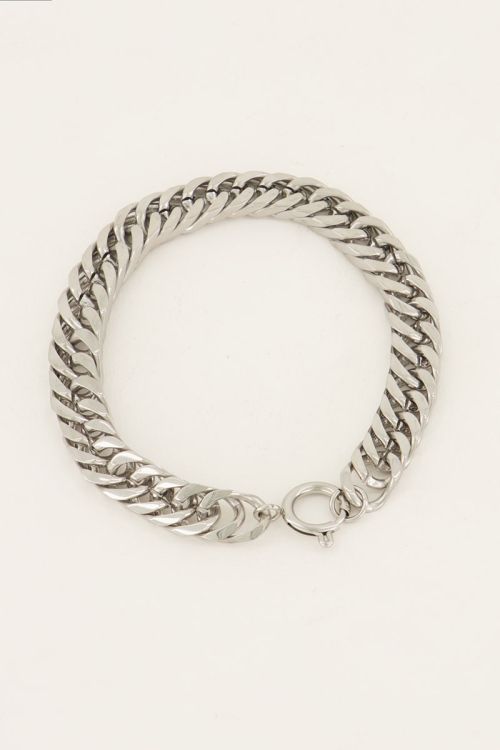 Iconic schakelarmband met rond slot