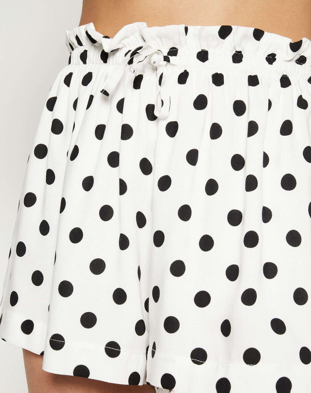 Faithfull the Brand Short Anjani à pois noir/blanc