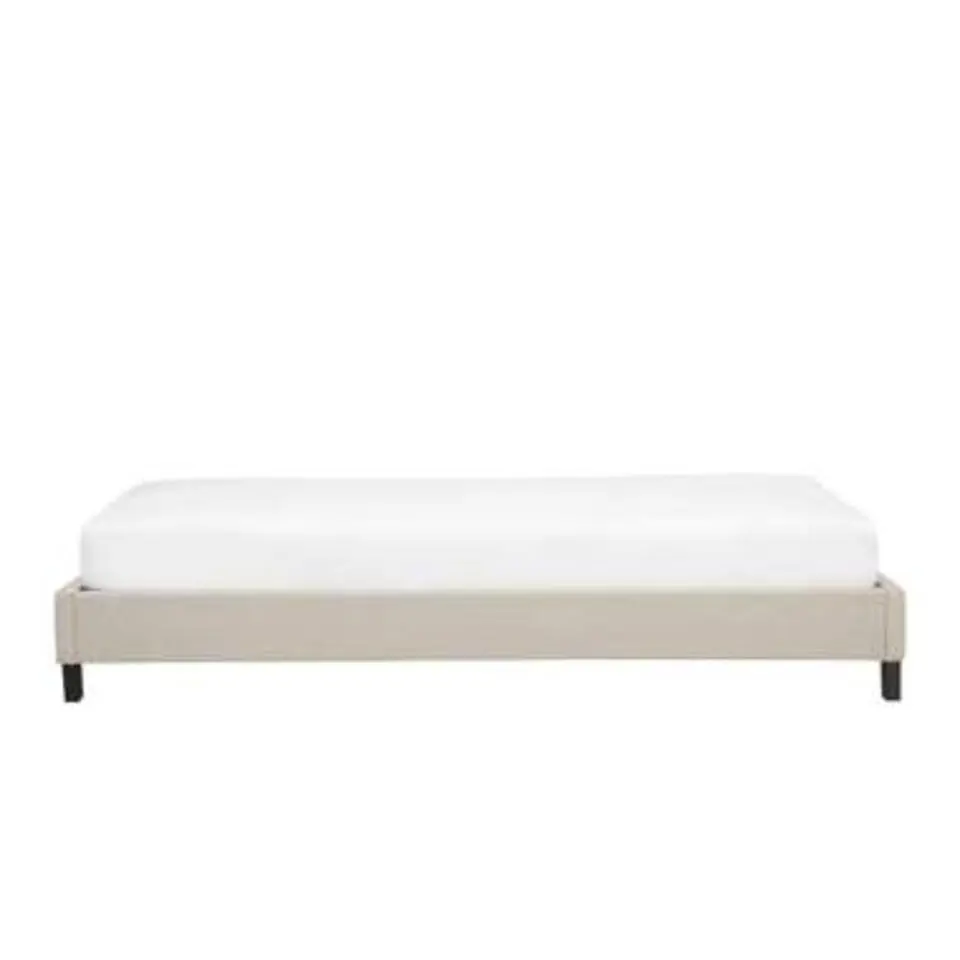 ROANNE - Kinderbed - Beige - 90 x 200 cm - Polyester