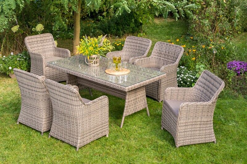 Merxx Riviera Set 13tlg. Tisch 200 x100 cm