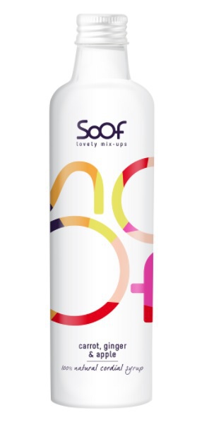 Soof Siroop Wortel, Gember & Appel 340ml