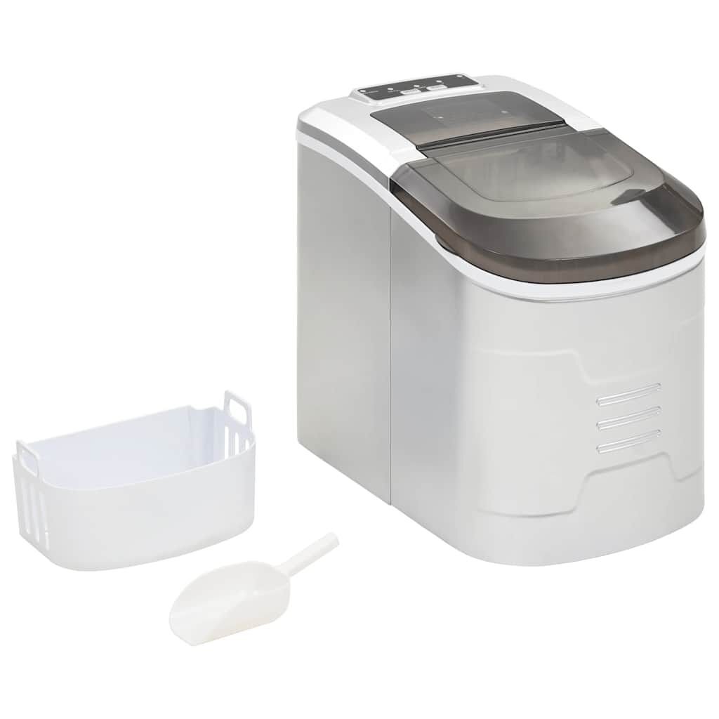 vidaXL IJsblokjesmachine, wit, 2,4 l, 15 kg/24 uur