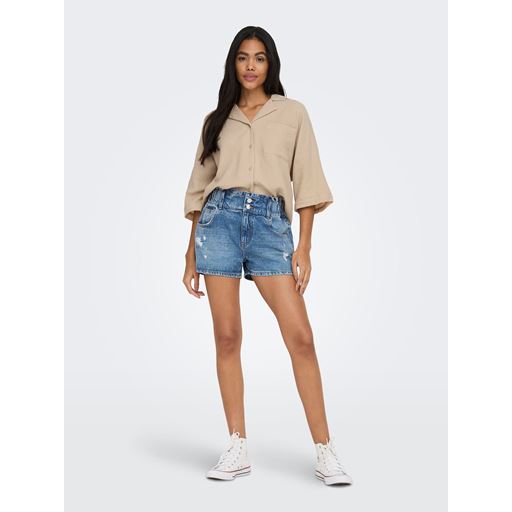 ONLY Thyra Skjorte, Oxford Tan, S
