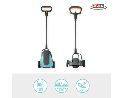 GARDENA HandyMower 22/18V (Power for All) accu grasmaaier inclusief accu en lader
