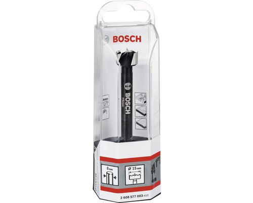 Forstnerboor 15 mm 15 x 90 mm, d 8 mm, getand