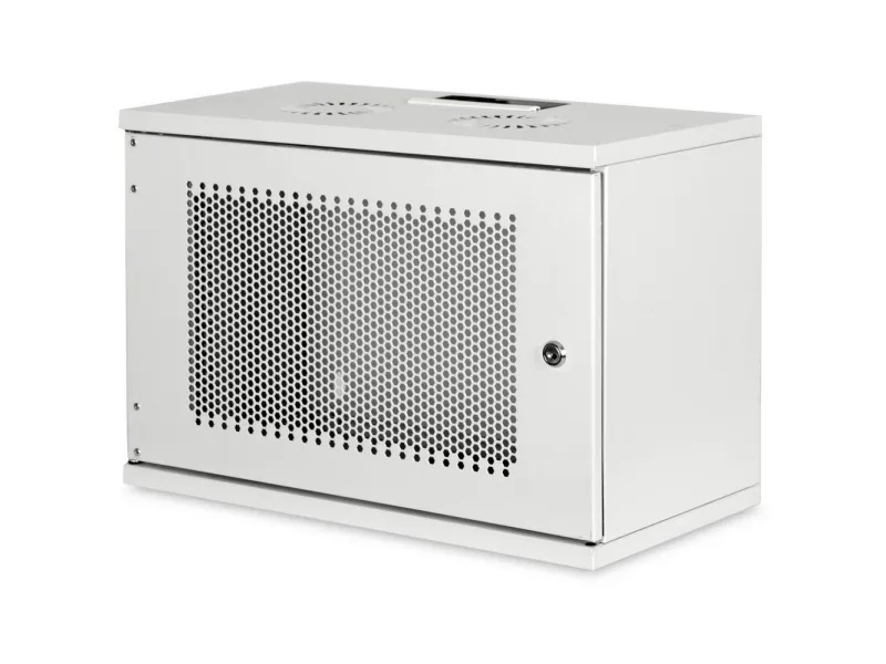 DIGITUS Professional Soho Series DN-19-07U-S-PD - Kabinet - vægmonterbar - grå, RAL 7035 - 7U - 19