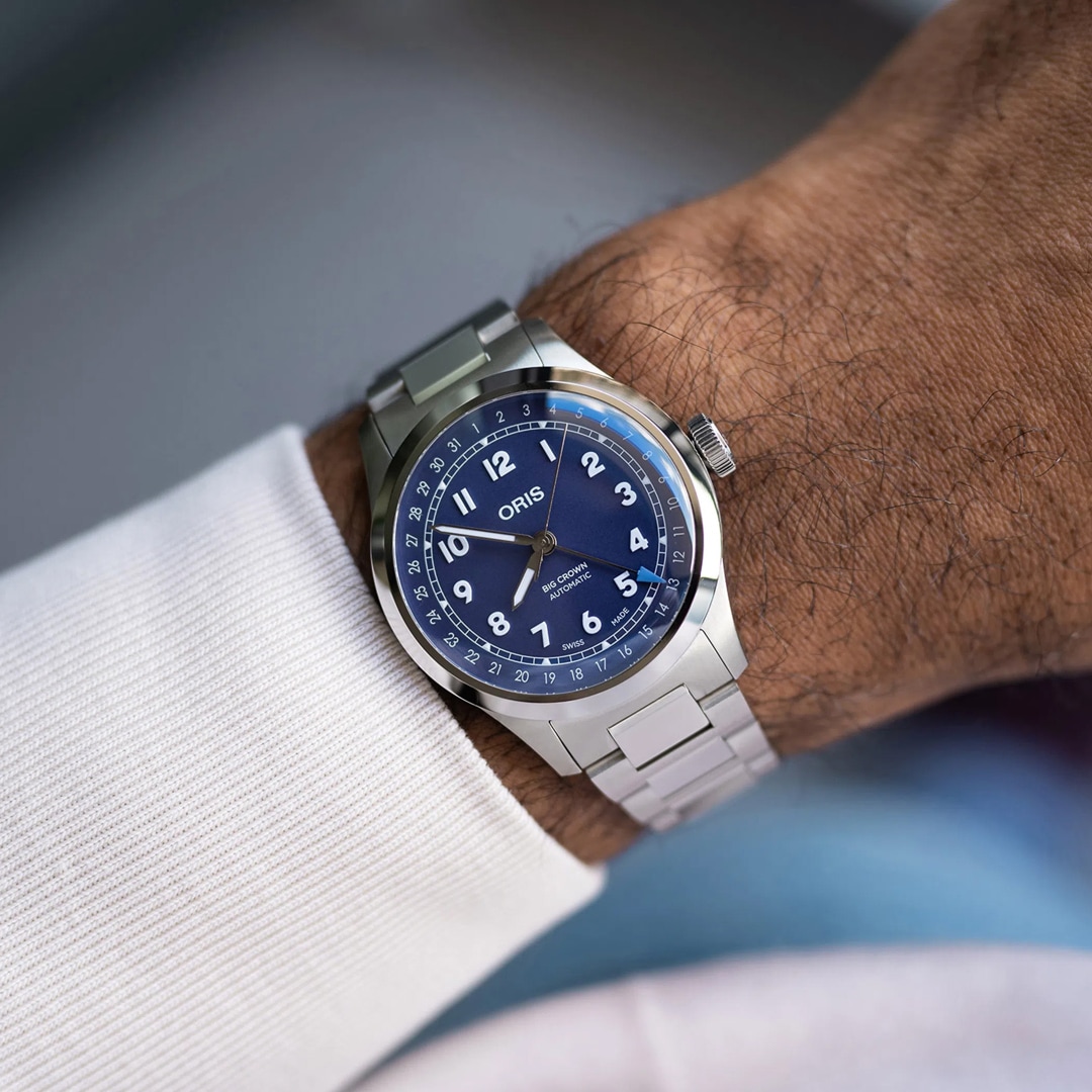 Oris Big Crown Pointer Date 40 Lila