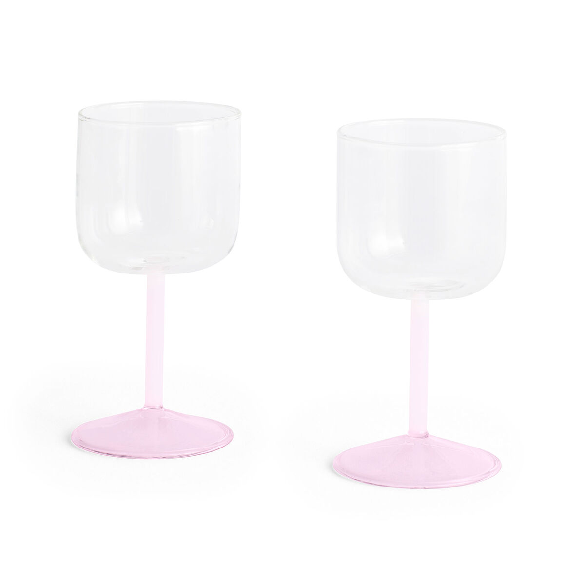 Hay Tint Vinglass Klar Jade L-Rosa L-Rosa 2stk