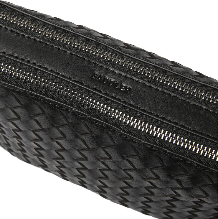 Saddler Naren Shiny silver Black