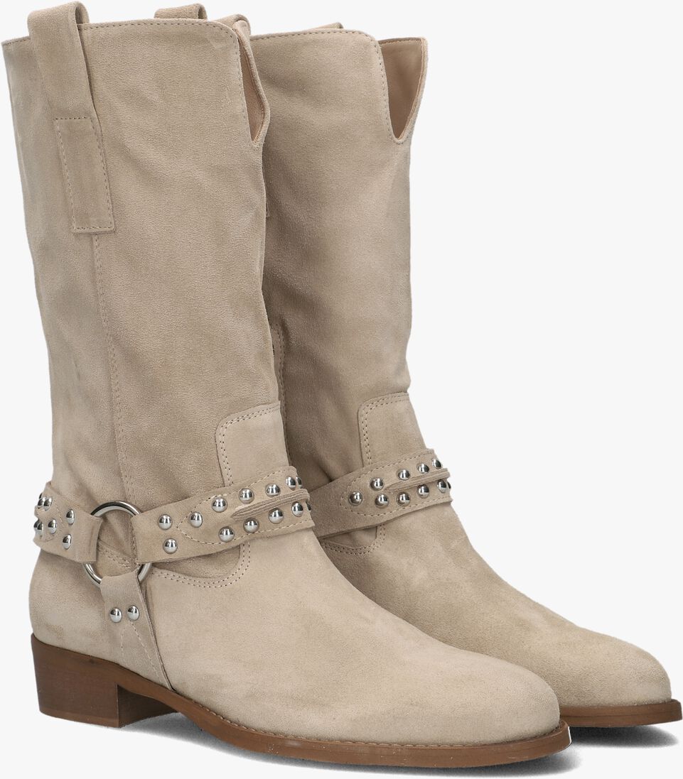 NOTRE-V beige notre-v enkellaarsjes 08-464